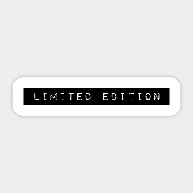 Limited Edition Sticker by katielavigna